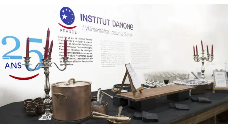 Prestation Curty's pour Institut Danone