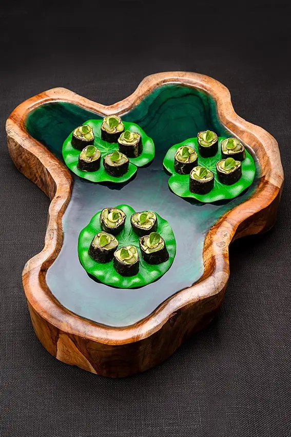Maki Curty's — présentation raffinée
